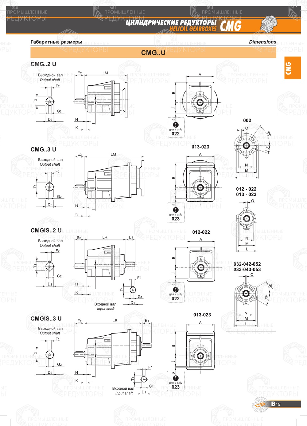 Transtecno CMGIS 012-013-022-023